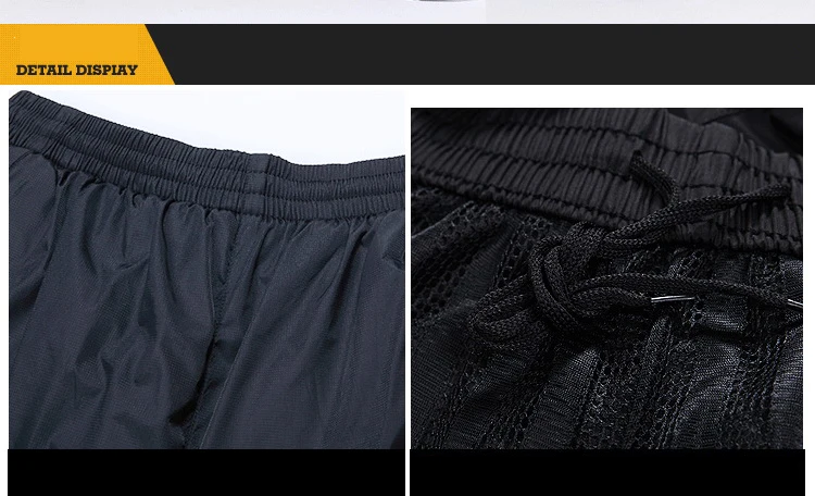 Faliza Новый быстросохнущая Для мужчин вне упражнения брюки эластичный пояс Для мужчин Активные Брюки плюс Размеры 3XL Для мужчин физического