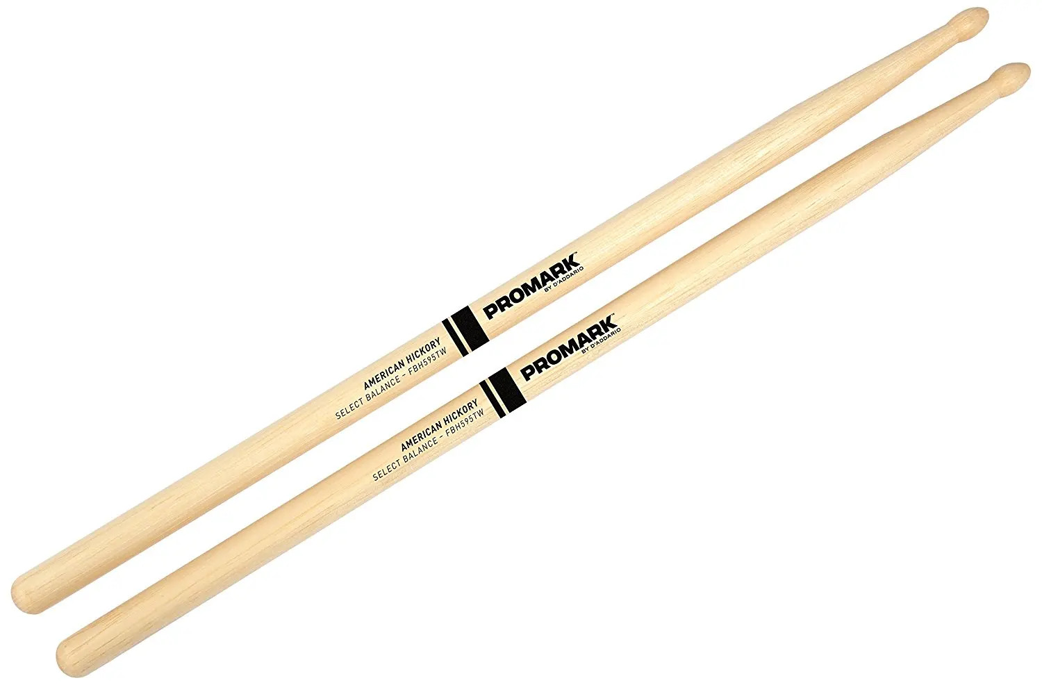 Promark от D'addario выберите баланс вперед/отскок баланс Американский Hickory барабанные палочки 5A/5B, деревянный наконечник слеза падение