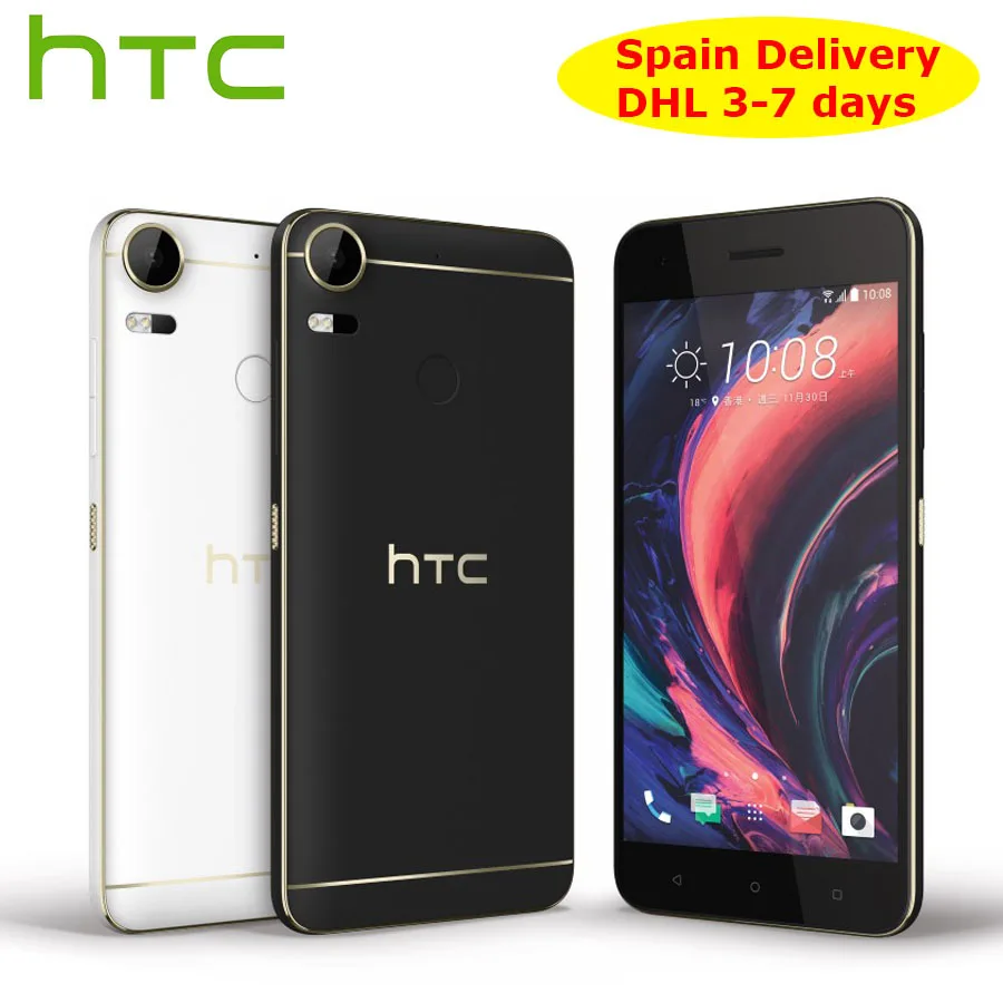 

Original NEW HTC Desire 10 Pro 4GB 64GB 4G LTE Mobile Phone 5.5"Octa Core Dual SIM 20MP 3000mAh Android Callphone Spain Delivery