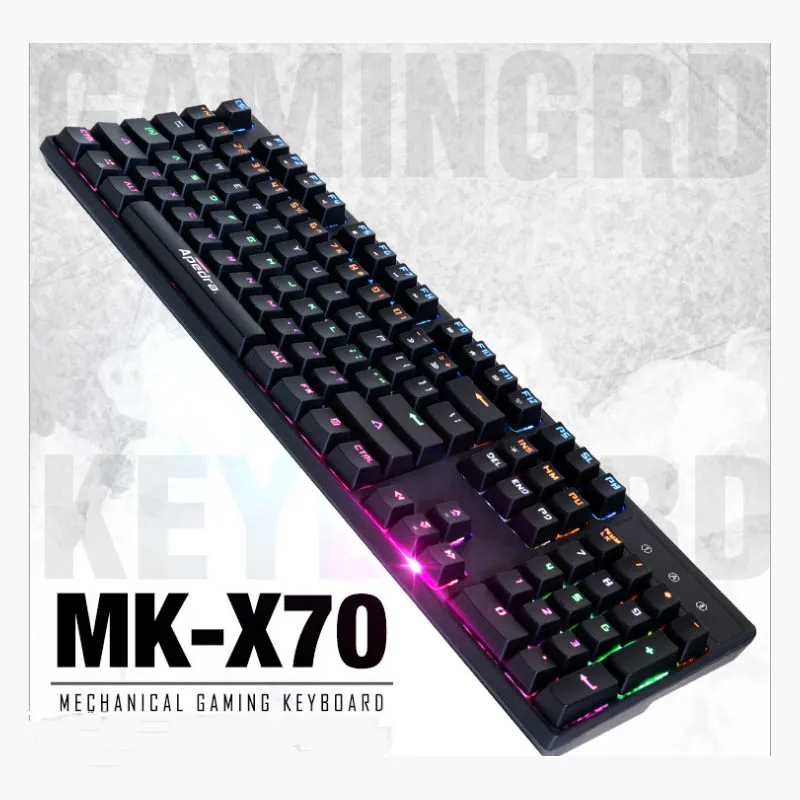  IMICE wired mechanical keyboard notebook PC universal color backlight waterproof 104 key cap for pl