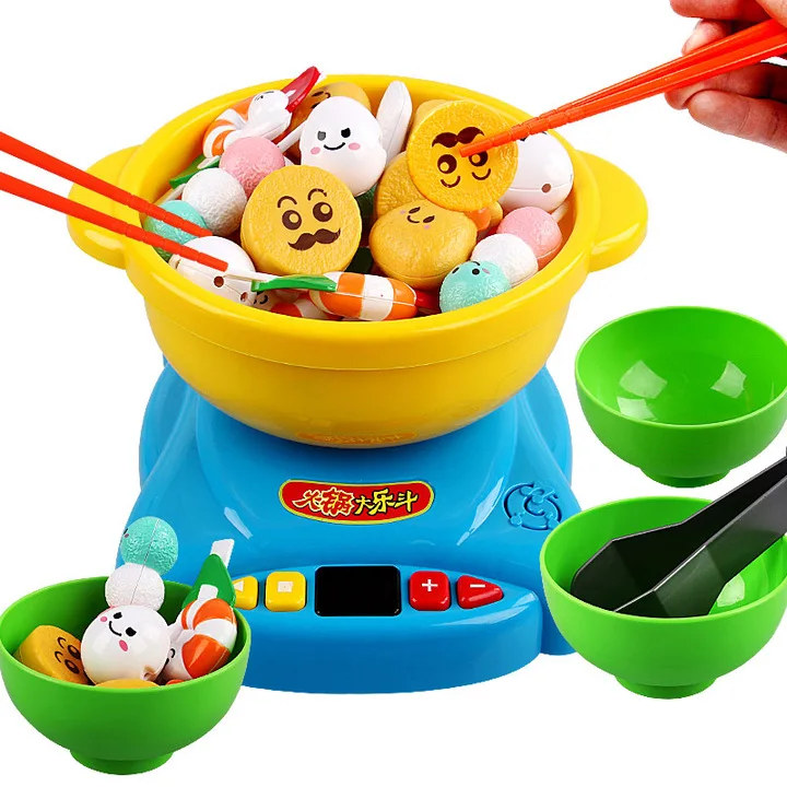 Hot Pot kitchen cooking toy pretend play game for children one set in Kitchen Toys from Toys