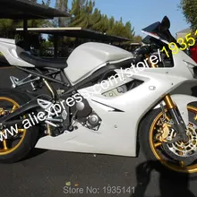 Для Triumph Daytona 675 обтекатель 2006-2008 Daytona675 06-08 полный Белый Кузов обтекатель мотоцикла(литье под давлением