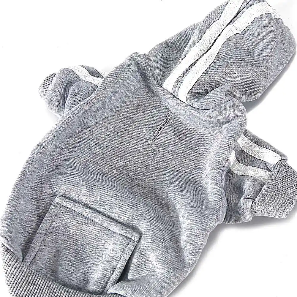 Pet Clothes Dog Cat Hoodies Jerseys Sweatshirt Jumpsuits Winter Outfit Petstyle Clothing Puppy Small Medium Dog Clothes 3520