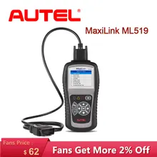 Autel ML519 OBD2 Auto Scanner Diagnostic Tool OBD 2 Car Diagnostic Scanner Eobd Automotivo Automotriz Automotive Car Scan Tool Autel ML519 OBD2 Auto Scanner Diagnostic Tool OBD 2 Car Diagnostic Scanner Eobd Automotivo Automotriz Automotive Car Scan Tool