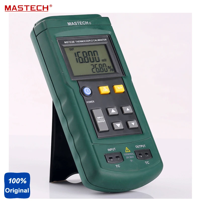 MASTECH MS7220 Thermocouple Simulator Calibrator Meterin Multimeters