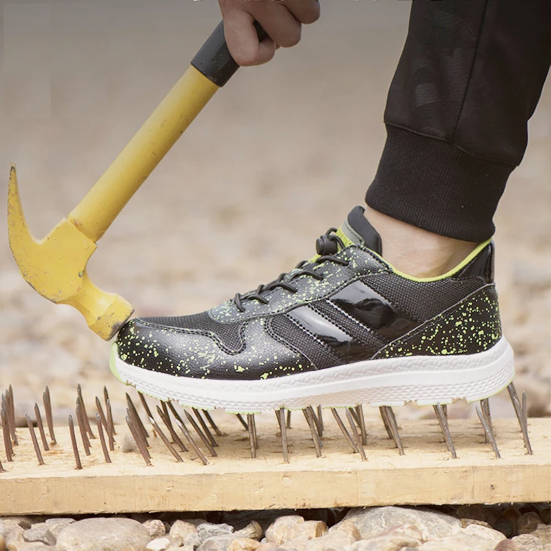 

Labor safety shoes steel Baotou protective shoes light comfortable kaffa anti-stinging men's shoes safety boots