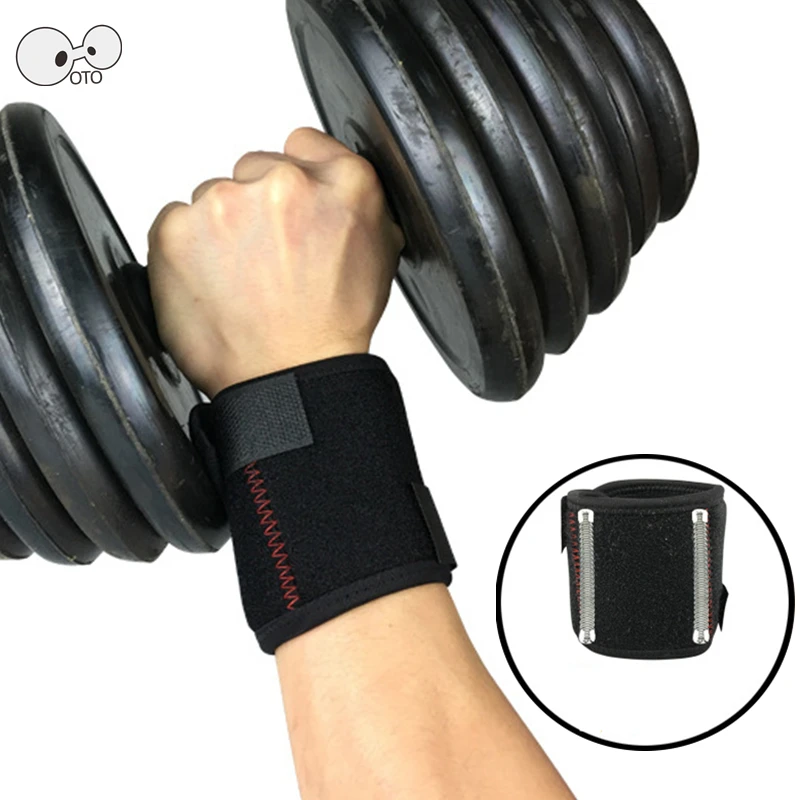 1PC Spring Support Weightlift Bandage Hand Wrist Wraps Fitness Protect