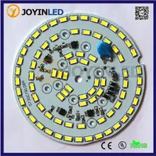 Дешевле 10 шт./лот 220Vac 240 В светодиодный модуль AC led 5730 PCB светодиодные пластины для утопленных потолочные локальные светильники