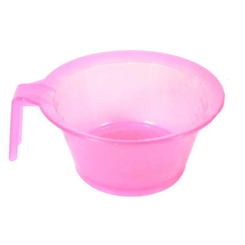 1 Pcs Pink Hairdressing Hair Color Mixing Bowls Hair Color Dye Tint Cup