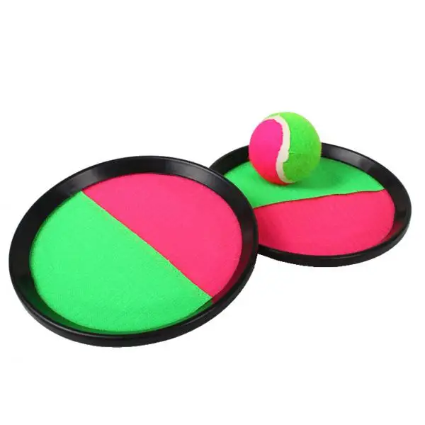Children Kids Plastic Throwing Sticky Ball Target Plate Dart Board Games Indoor Outdoor Sports Toys for Park Party Beach Garden