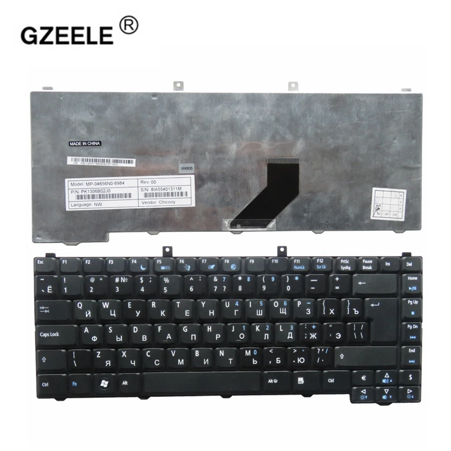 

Новая клавиатура GZEELE для ноутбука Acer Aspire 1670 1672 3102 3030 3100 3650 3600 3690 3692 3693 5101 5102 5103 5100 5110