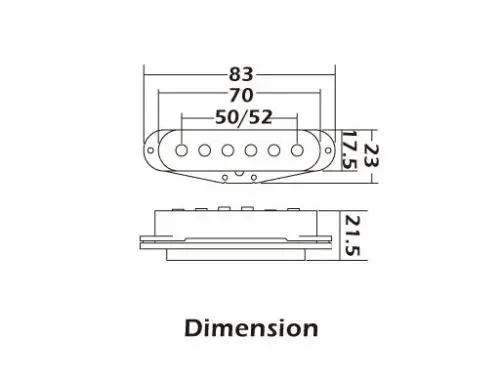 Качественные белые Wilkinson Lic ST Strat винтажные голосовые однокатушечные звукосниматели подходит для Stratocaster