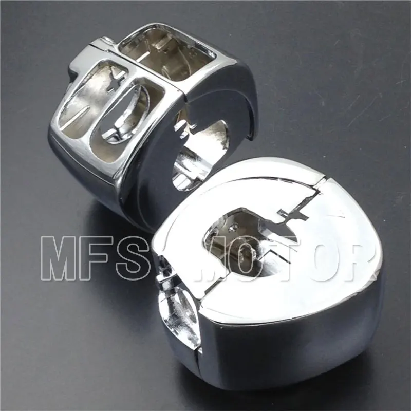 Корпуса переключателя мотоцикла крышка для 2009 Dyna Sportsters Softail V Rod CHROME|motorcycle valve stem