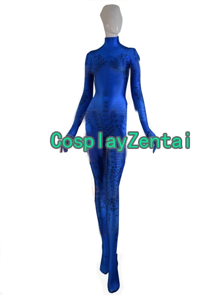 Костюм спандекс Хэллоуин Косплей X-men костюм Zentai костюм для женщин