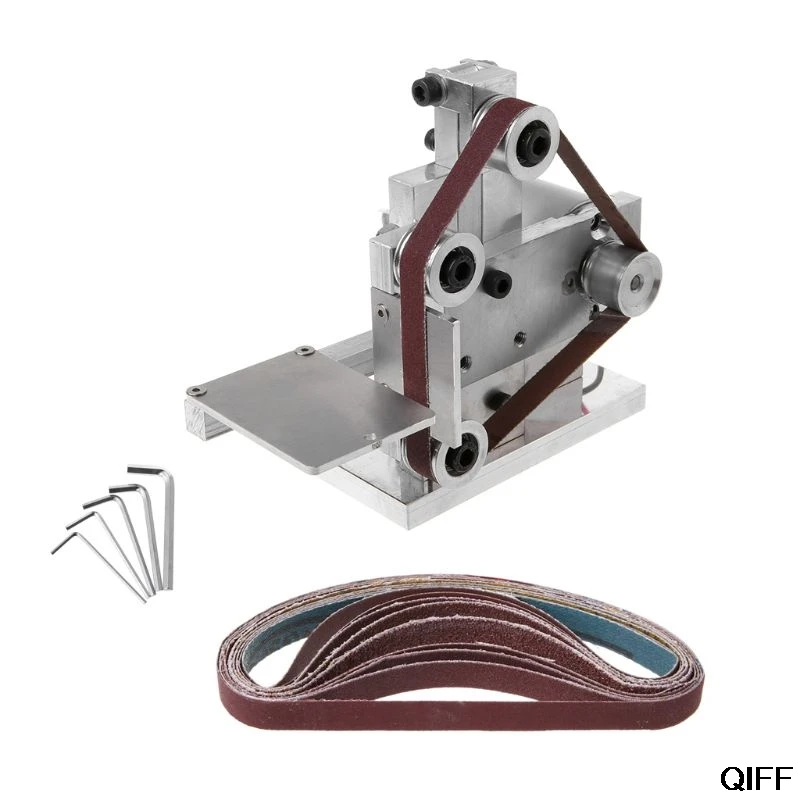 12-24V многофункциональный мини электрический ленточный шлифовальный станок электрический шлифовальный станок DIY шлифовальная полировальная машинка резец кромки точилка 25 июня