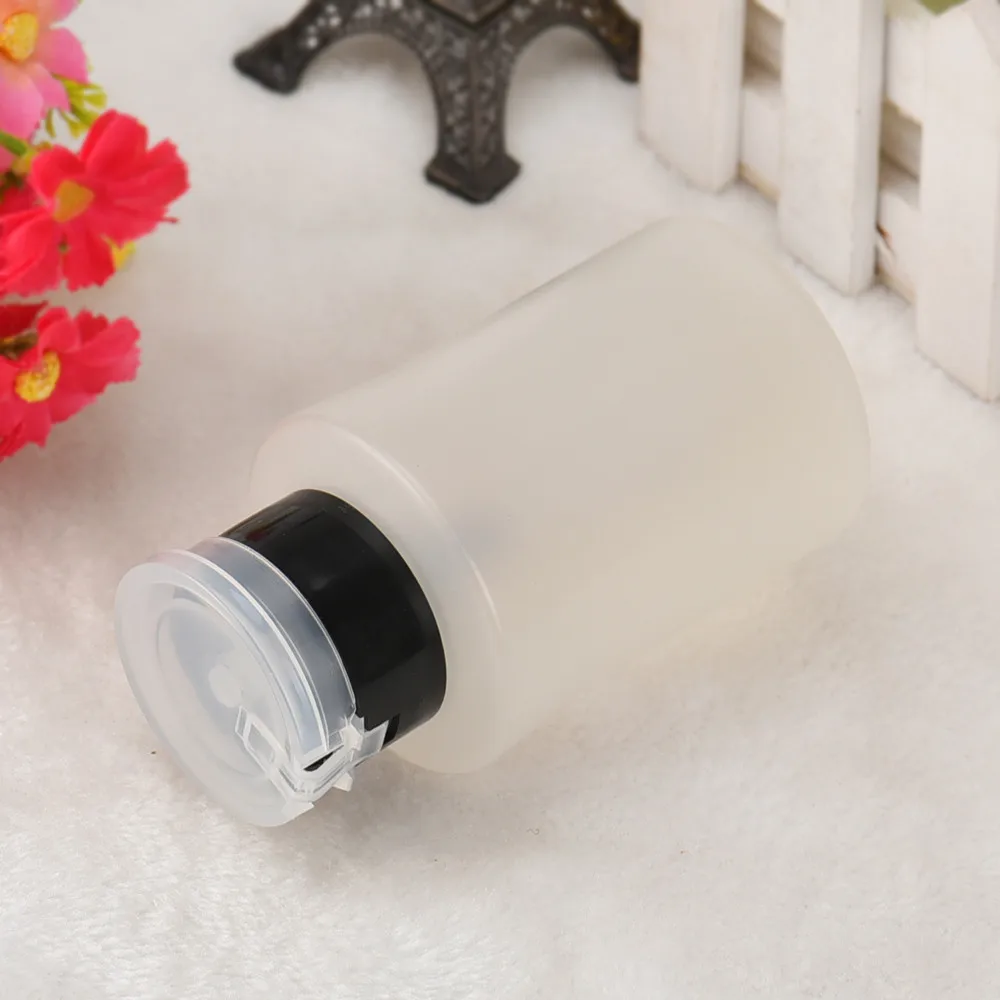 Pump Dispenser Bottle Nail Art Acetone Polish Makeup Remover Manicure