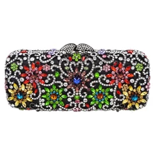 LaiSC champagner clutch abendtasche handtasche luxus kristall frauen kupplung partei taschen damen prom glitter wallet hochzeit pochette SC143