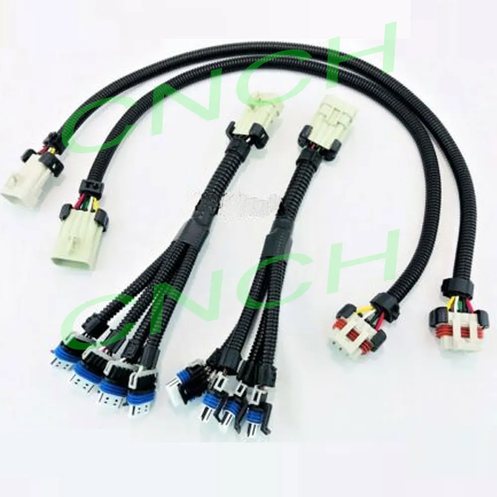 

Ignition Coil Relocation Harness Kit with 2 24" Extension Harness Cables for LS2 LS7 LQ4 LQ9 Ignition Coil Harness