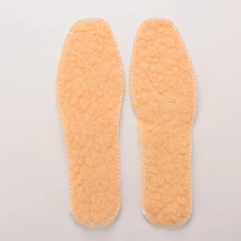 1 пара 24 см практичная зимняя теплая утолщенная обувь стельки удобное облегчение боли в ногах стельки из флиса для женщин и мужчин