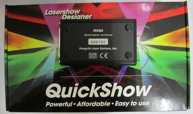 DIY New Animation Laser Lighting show DJ Pangolin Quick Show 2.0 FB3 Laser Show Designer Software Interface+DB25 Cable Wholesale Lights & Lighting
