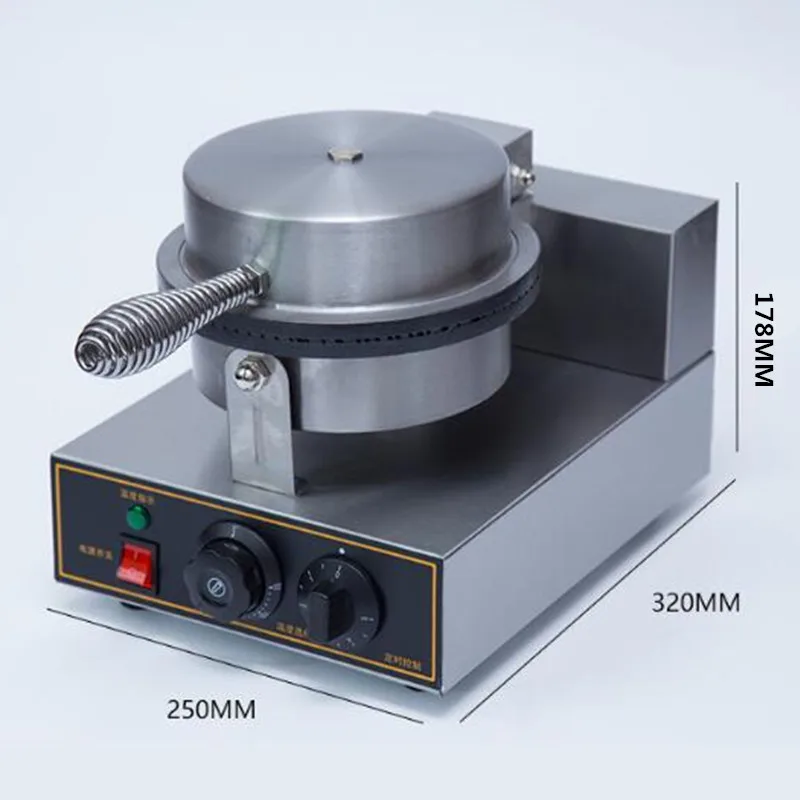 Электрический вафельница пончик устройство для изготовления рулетов самодельный Лед Крем конус машина бытовой Маффин машина