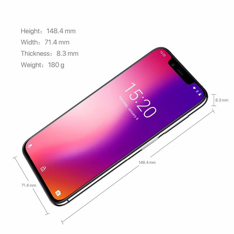 Umidigi ONE 5.9" 4GB 32 ROM Mobile phone Octa Core Android 8.1 12MP+5MP wireless charging Cell phone NFC 4g unlocked smartphone Umidigi ONE 5.9" 4GB 32 ROM Mobile phone Octa Core Android 8.1 12MP+5MP wireless charging Cell phone NFC 4g unlocked smartphone
