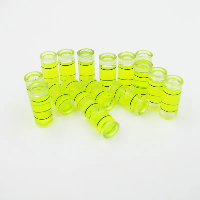 

100pcs 7*16mm Spirit level vial Plastic Mini level Plastic bubble level Acrylic leveler for Wall TV or Hanging wall picture