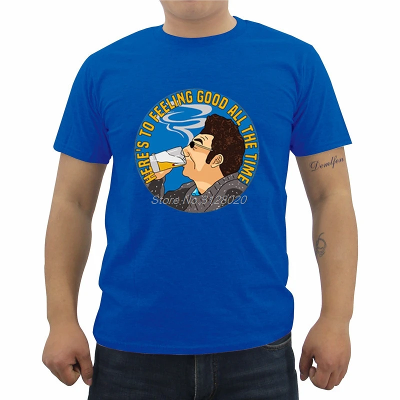 New American Comedy Seinfeld T Shirt Funny To Feeling Good All The Time