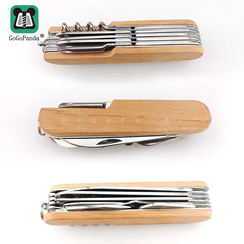 Многофункциональная нарезка для овощей, складной Открытый knifestainless Сталь посуда для пикника Посуда, вилка, ложка многоцелевой дикий