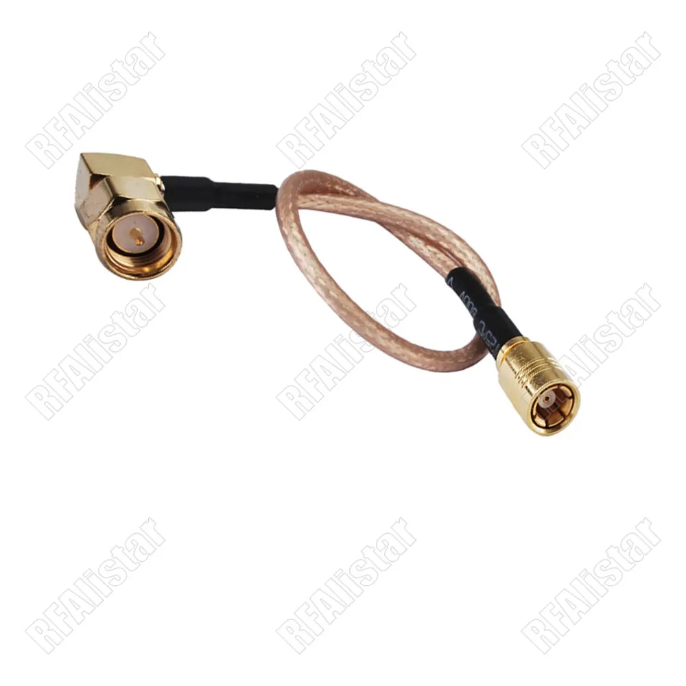 SMA Male Right Angle to SMB Female Jack RG316 RF Pigtail Cable Assembly For Wifi 15cm/30cm/50cm/80cm/1M/2Meter Or Custom Service |