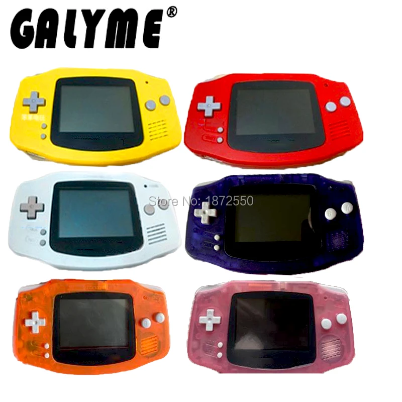 

Hot Refurbished Multi-Color Game Advance Fit For GBAGB BA Console AGS-101 Without Backlight LCD Boy Game GBO DMG GBP Handheld