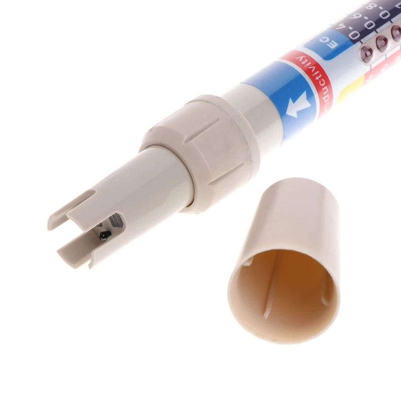 

Waterproof 4 in1 Hydroponics Nutrient EC ppm CF Meter Soil Conductivity Tester