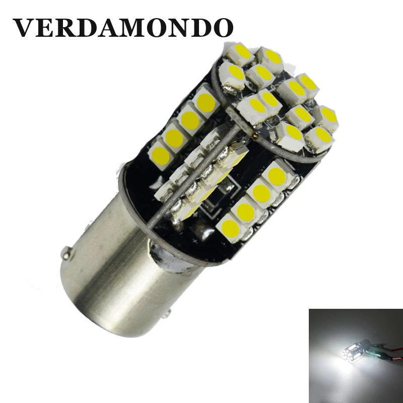 

1 PCS Super Bright White 12V 1156 BA15S P21W 3528 SMD 44 LED Car Reverse Brake Light Canbus No Error Auto Lamp Bulb