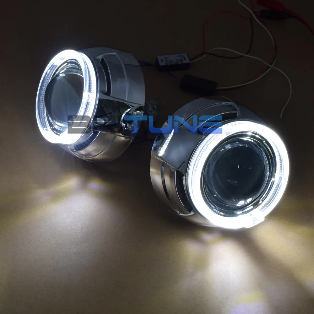 Линзы для фар оптика глаза ангела Биксеноновые линзы супер 3,0 проектор для H4 H7 Аксессуары для автомобилей модифицированное использование H1 ксеноновая лампа