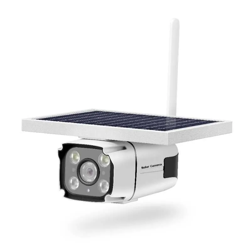 Открытый 4G питание от солнечной батареи ip-камера видеонаблюдения с поддержкой Wi Camemra 1080 P Низкая Мощность потребление IP67 AI искусственного интеллекта CCTV Камера