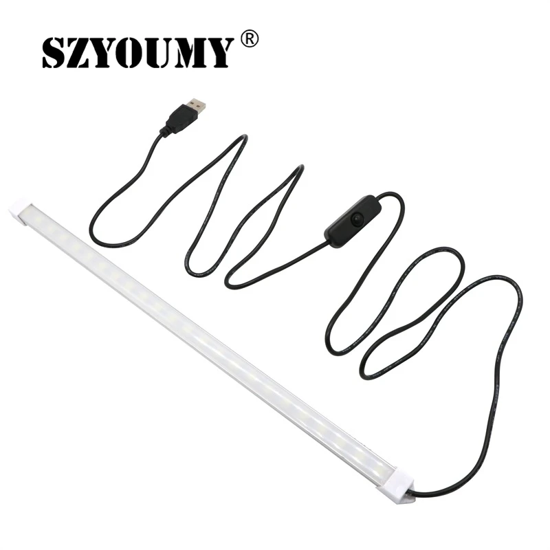 Светодиодная лента от SZYOUMY Lights 5V Новый энергосберегающий 35CM 24 SMD 5630 белый/теплый