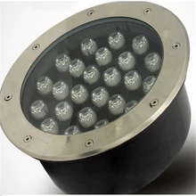 Светодиодный подземный светильник 24 Вт внутренний свет, IP67 встроенная подсветка AC85-265V LUL-A-24W Гарантия 3 года