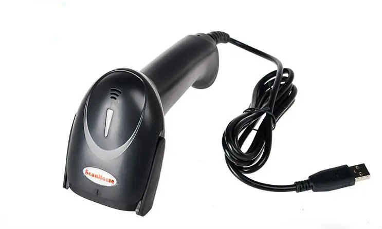 

Handheld POS USB Laser Barcode Scanner Bar Code Reader Gun With USB Cable