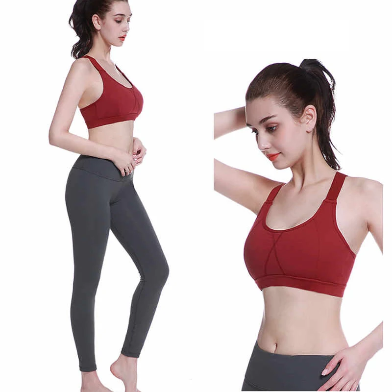 

Sports Style Bralette Seamless Shockproof Girl Women Bra Wireless Pads Underwear Sexy Lingerie Soft Bras For Women