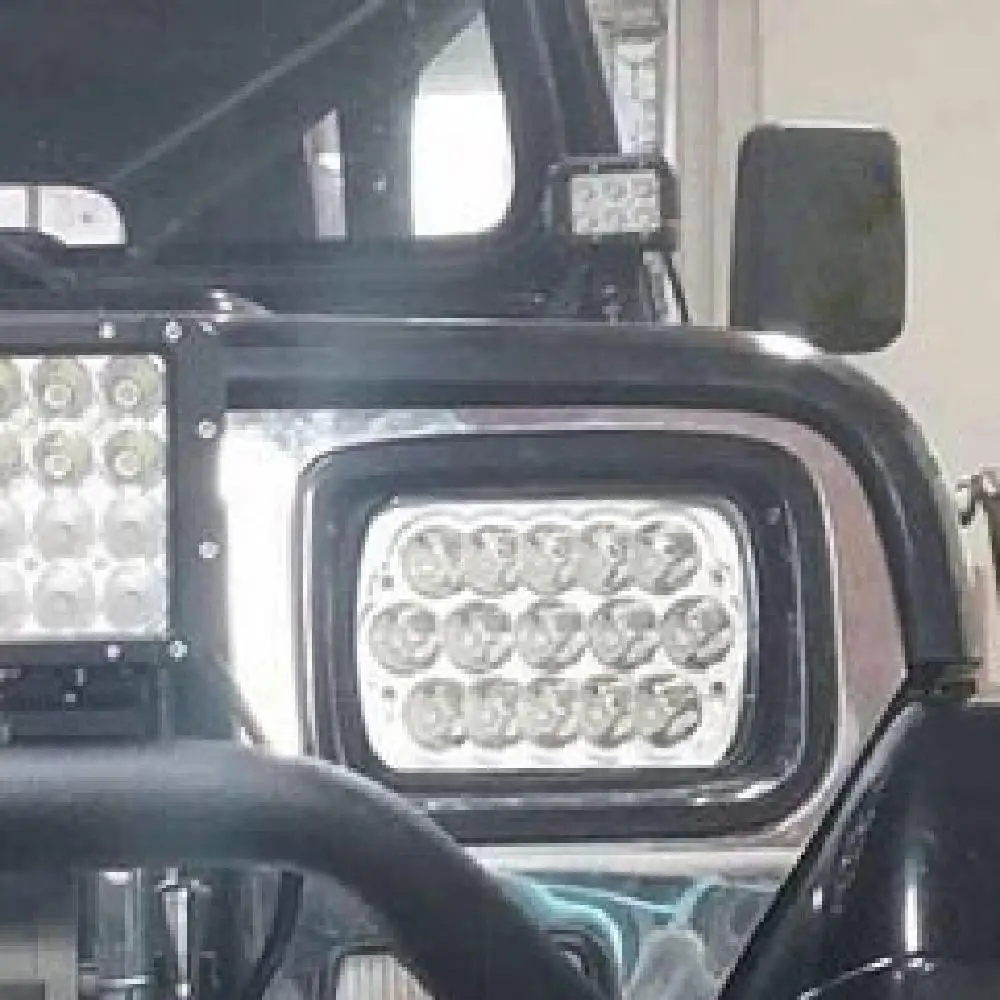 Partol 7x6 H4 светодиодные фары 4x6 45 Вт Hi/lo луч 12 В для Chevy внедорожный прицеп различные