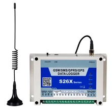 GSM RTU аналоговый регистратор данных в режиме реального времени мониторинг записи реле управления по бесплатному вызову поддержка AC/DC мониторинг состояния питания S262