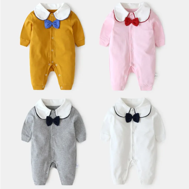 Комбинезоны для малышей сезон осень Roupas младенцев комплекты одежды мальчиков