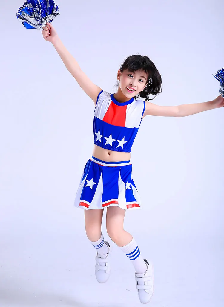 Униформа для девочек Cheerleader детский спортивный костюм девочек|Школьная форма| |