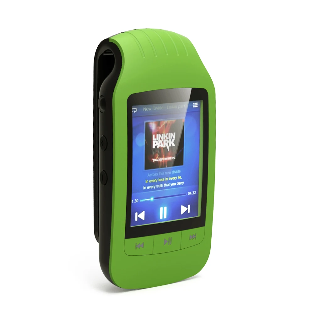 HOTT 1037 Bluetooth MP3 плеер 8 Гб клип MP3 музыкальный плеер портативный спортивный шагомер FM радио SD карта 1,8 дюймов экран MP3