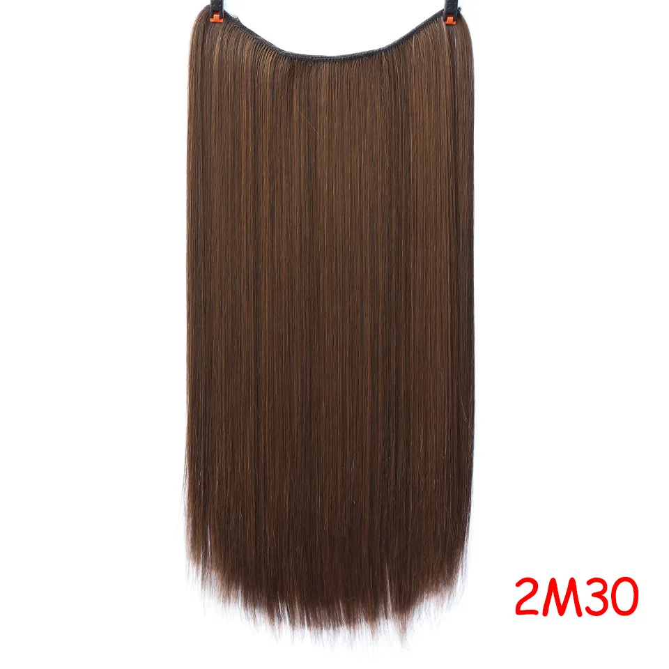 DIFEI, 24 дюйма, женские волосы для наращивания, рыбий цвет, черный, коричневый, блонд, натуральные волнистые, длинные, с высокой температурой, синтетические волосы - Цвет: 2I30