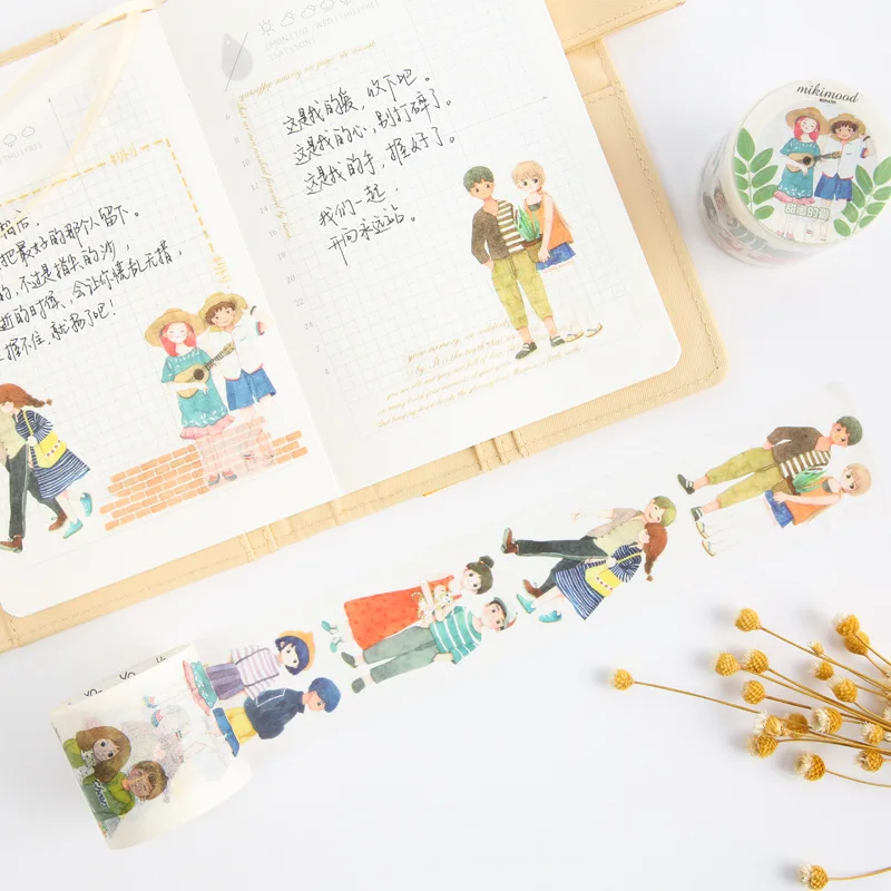 Клейкая лента для скрапбукинга 4 см х 7 м|tape scrapbook|washi tapemasking washi tape |