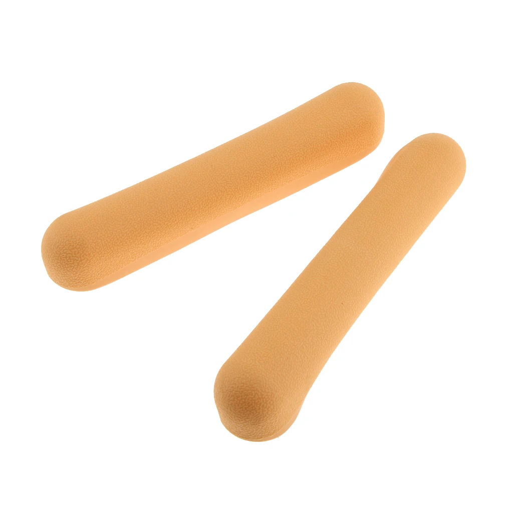 Yellow 1 пара мягких универсальных костылей подмышек, подмышек, подушек, Сменный Чехол - Цвет: Yellow