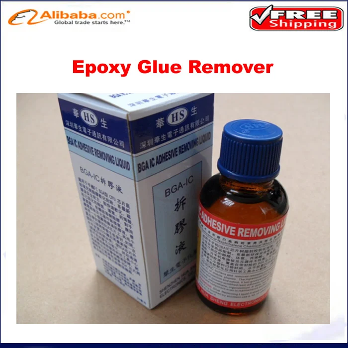 Free Shipping! 30ml BGA CPU GPU Chipset Epoxy Glue Remover Solution Solvent IC Adhensive Removing Liquid |