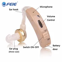 as seen on tv free shipping Analog Hearing Aid Surdez S-8A Micro Hearing Insturment Hearing Aid Ear Care