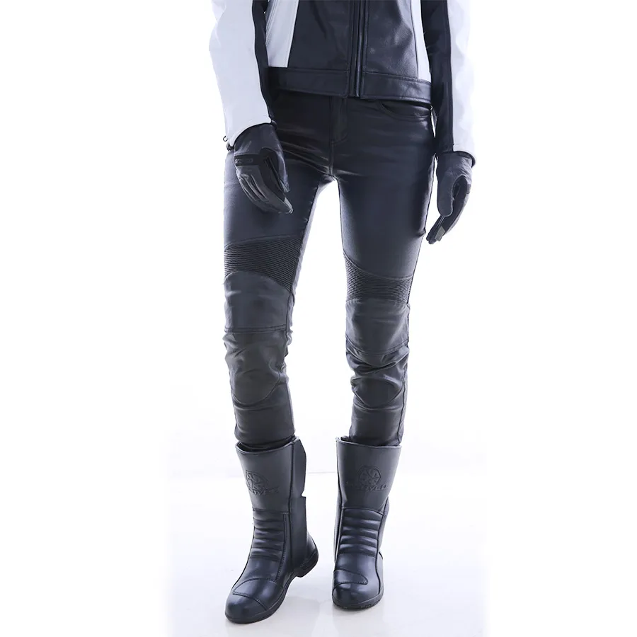 SCOYCO новые женские эластичные мотоциклетные штаны противоударные с коленом/набедренной защитой Классические MBX/MTB/ATV черные штаны для мотокросса P043W